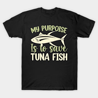 Tuna Tuna Salad Big Eyes Long Tail T-Shirt